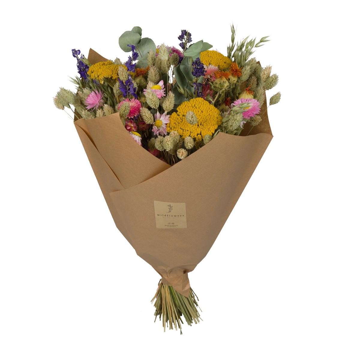 Droogbloemen boeket – Classic Bouquet Multi – 60 cm – Kleurrijke & duurzame decoratie