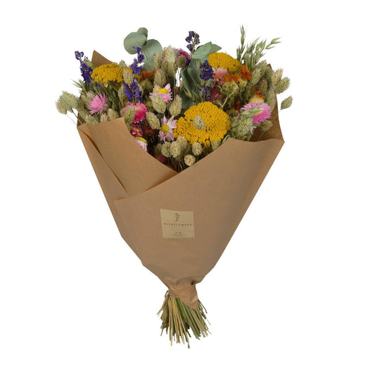 Droogbloemen boeket – Classic Bouquet Multi – 60 cm – Kleurrijke & duurzame decoratie